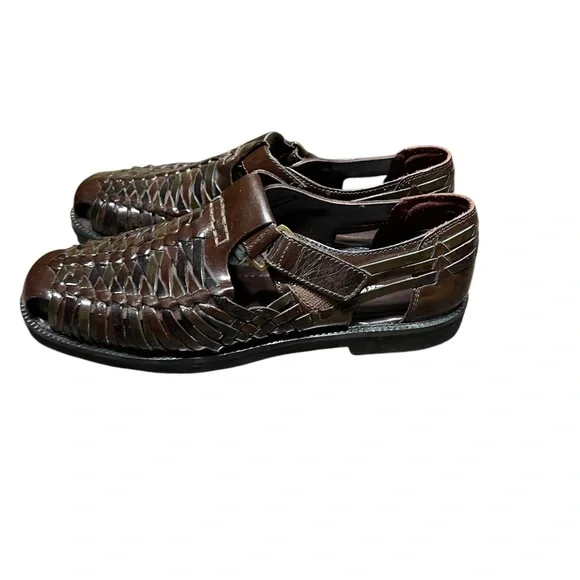 Deer Stags Men\'s Leather Bamboo2 Sandal Size 10.5M Brown Deer Stags Men main image 3